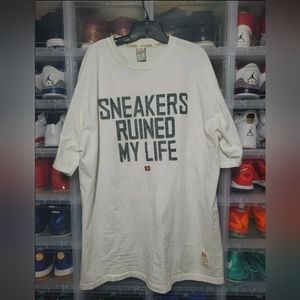 Ecko sneakers ruined my life t shirt